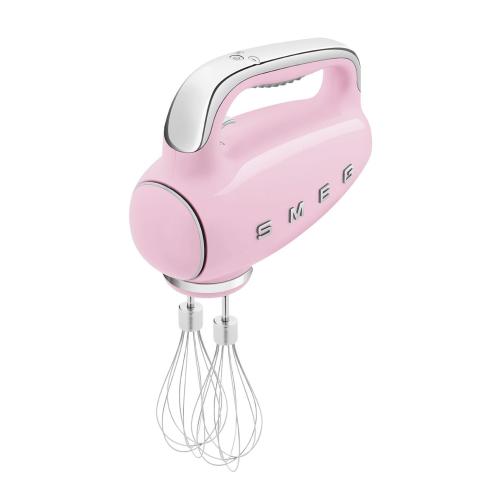 Smeg - Sbattitore elettrico stile retrò anni '50 HMF01PKEU rosa