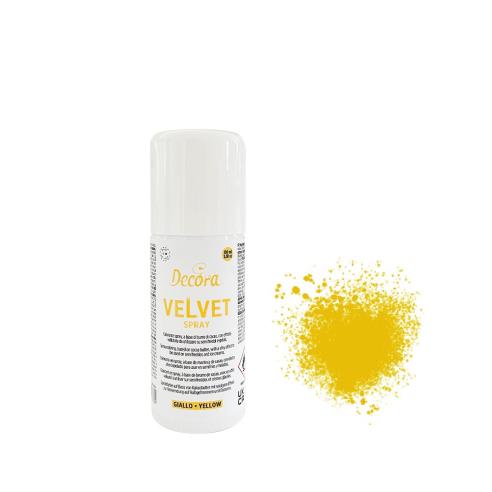 Decora - Colorante spray velvet Giallo 100 ml