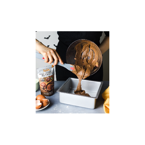 Decora - Teglia quadrata in alluminio anodizzato professionale 35 cm