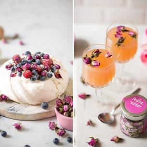 Decora -  Fiori eduli boccioli di rosa g 10 2