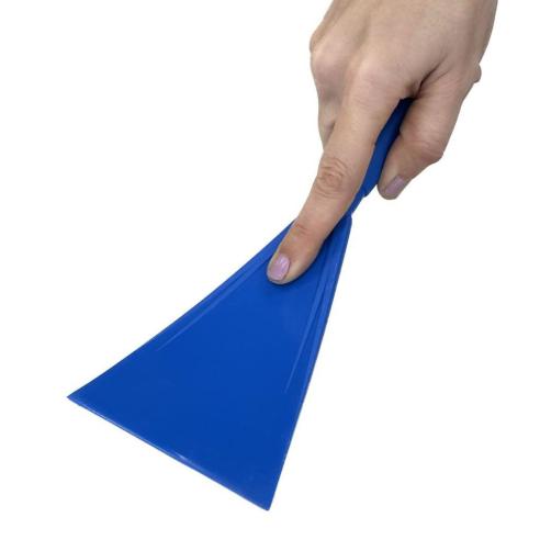 Gi.Metal - Spatola triangolare linea PRO in plastica antiurto antigraffio per pizzeria