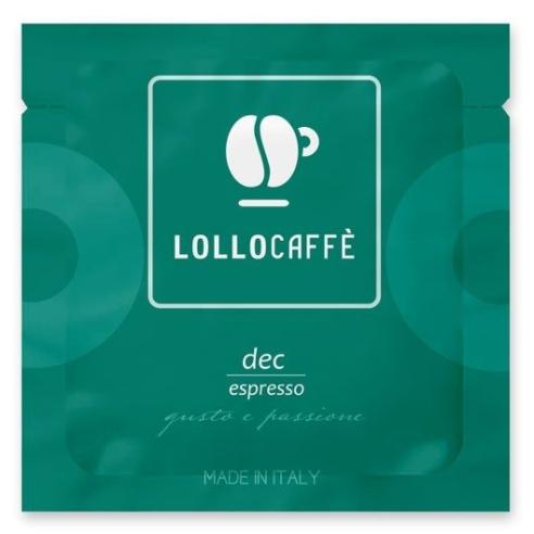 Lollo Caffè - Cialda compostabile miscela dek box da 100 pezzi