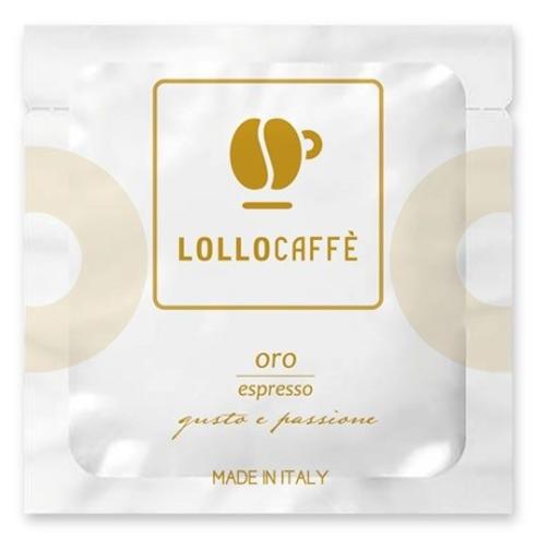 Lollo Caffè - Cialda compostabile miscela oro box da 100 pezzi