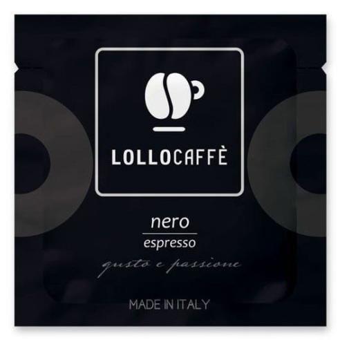 Lollo Caffè - Cialda compostabile miscela nera box da 100 pezzi