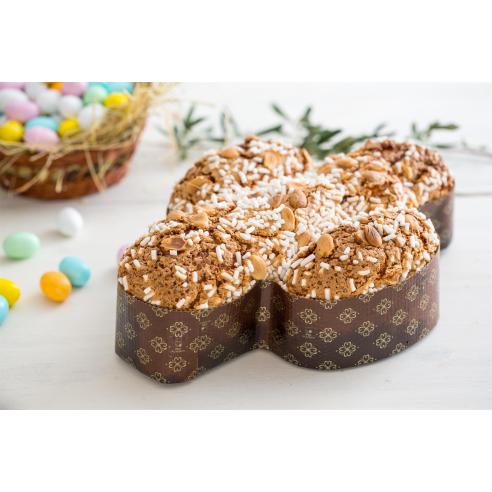 Decora - Set 5 Forme stampi colomba in carta da 300g