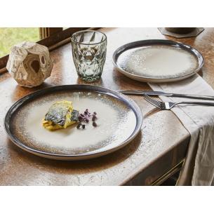 Tognana - Coppetta bolo in porcellana da 15 cm linea Lagoon white 2