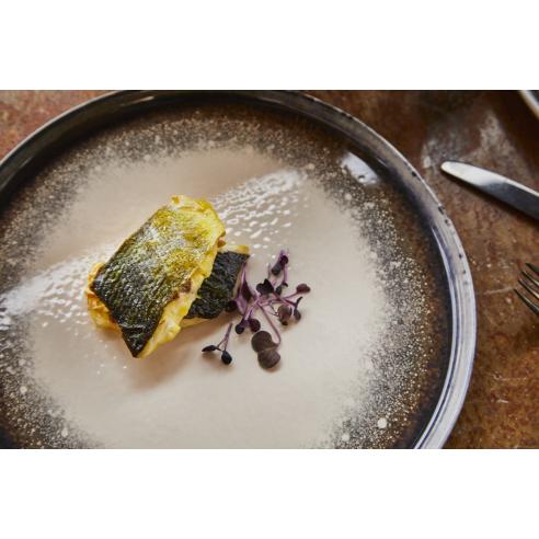 Tognana - Piatto dessert in porcellana da 22 cm linea Lagoon White