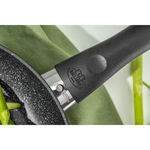 Ballarini - Vipiteno padella in alluminio antiaderente nerolite da 20 cm adatta per induzione