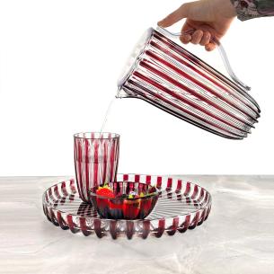 Guzzini - set 4 bicchieri in plastica biologica riciclabile linea Dolcevita ametista 470 ml 2