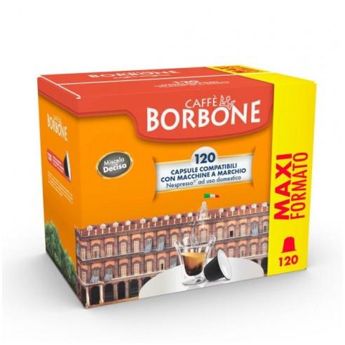 Caffè Borbone capsule compatibili Nespresso miscela Decisa 120 caps