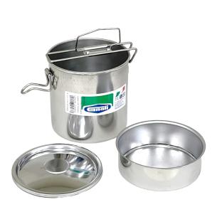 Gnali - Portavivande con pietanziera in acciaio inox 10 cm 2