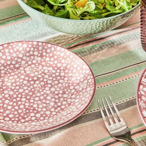 Tognana - Servizio di piatti in porcellana da 18 pezzi linea Madison  Atelier