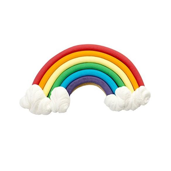 KIT 2 TAGLIAPASTA IN PLASTICA ARCOBALENO E NUVOLA