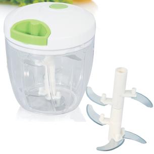 Borella - Tritatutto manuale a corda Mistral 5 lame in acciaio inox