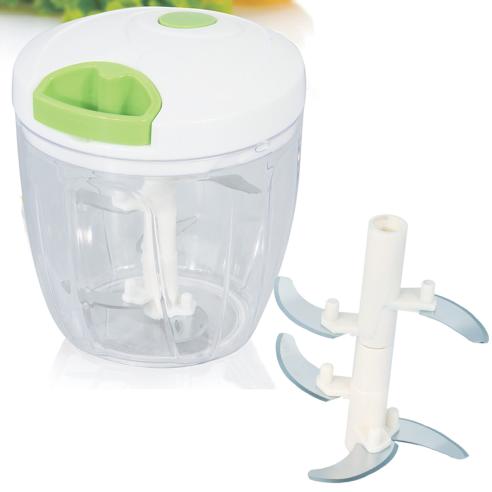 Borella - Tritatutto manuale a corda Mistral 5 lame in acciaio inox