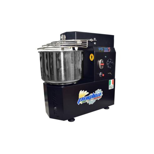 Puglisi - Impastatrice a spirale da 5 kg con velocità variabile e retro adatta per alta idratazione P5 VV3