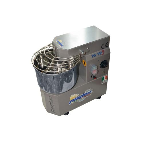 Puglisi - Impastatrice a spirale da 5 kg con velocità variabile e retro adatta per alta idratazione P5 VV3