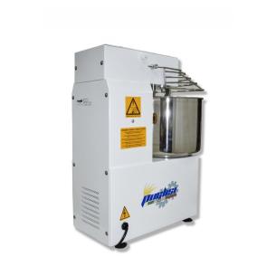 Puglisi - Impastatrice a spirale da 8 kg con velocità variabile e retro adatta per alta idratazione P8 VV3 2