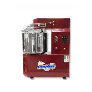 Puglisi - Impastatrice a spirale da 8 kg con velocità variabile e retro adatta per alta idratazione P8 VV3 2