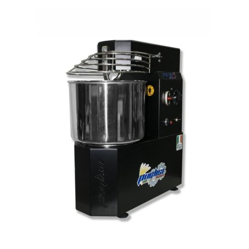 Puglisi - Impastatrice a spirale da 8 kg con velocità variabile e retro adatta per alta idratazione P8 VV3