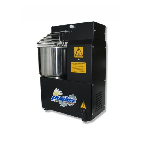 Puglisi - Impastatrice a spirale da 8 kg con velocità variabile e retro adatta per alta idratazione P8 VV3