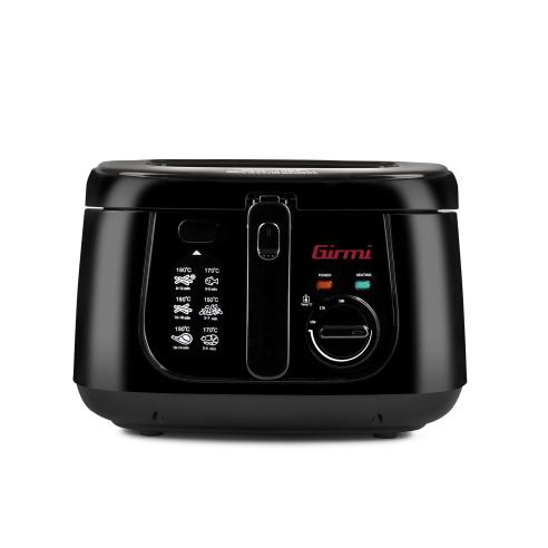 Girmi - Friggitrice ad olio da 2,5 litri FG21 da 1800 W