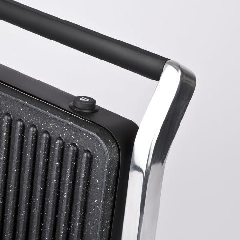 G3Ferrari - Bistecchiera elettrica Lavica black G10162 piastre removibili