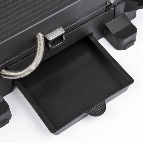 G3Ferrari - Bistecchiera elettrica Lavica black G10162 piastre removibili