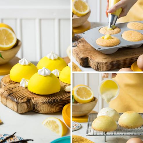 Decora - Stampo in silicone Mezza Sfera 8 cm