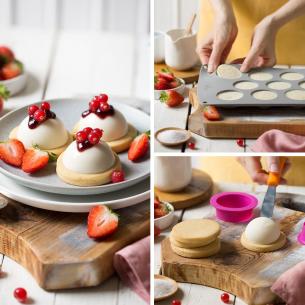 Decora - Stampo in silicone Mezza Sfera 5 cm 2