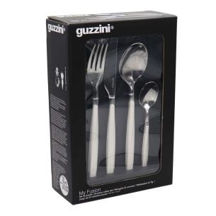 Guzzini - Servizio di Posate set 24 pezzi My Fusion bianco 2