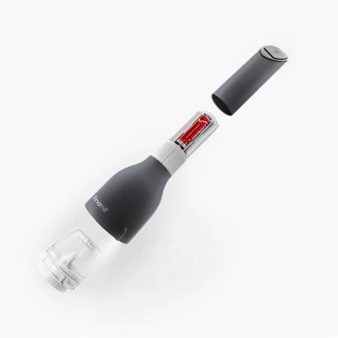 FinaMill - Macina pepe e macina spezie regolabile a batterie con luce Led e due finapod Pro Plus compresi