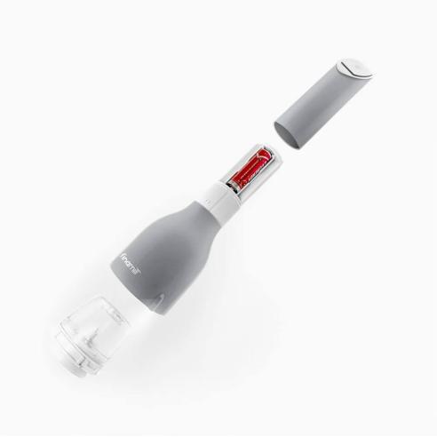 FinaMill - Macina pepe e macina spezie regolabile a batterie con luce Led e due finapod Pro Plus compresi