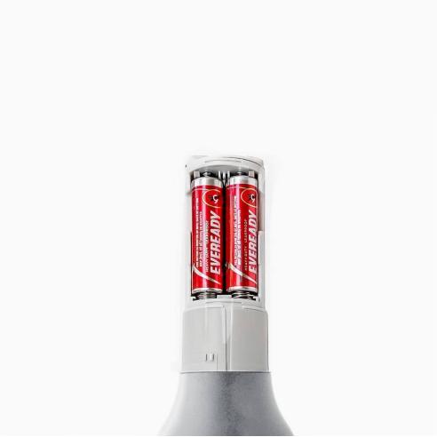 FinaMill - Macina pepe e macina spezie regolabile a batterie con luce Led e due finapod Pro Plus compresi