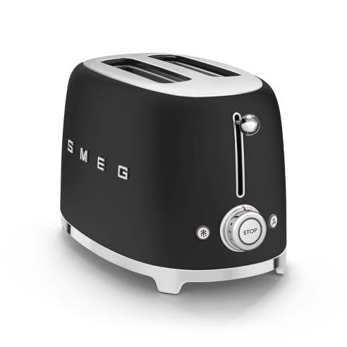 Smeg Tostapane 2 Ft Nero | Salernocasalinghi