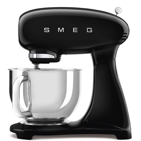 Smeg - Impastatrice planetaria stile retrò anni ’50 nera SMF03BLEU 4,8 Litri