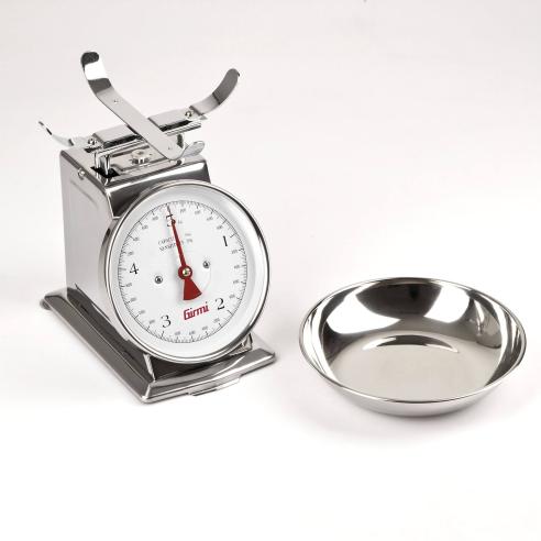 Girmi - Bilancia meccanica da cucina in acciaio PS90