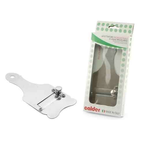 Calder - Tagliatartufi in acciaio inox con lama liscia regolabile