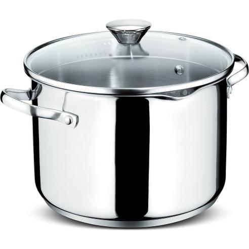 Lagostina - Batteria di pentl in acciaio inox Set Smart 9 pezzi | Salernocasalinghi