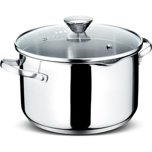 Lagostina - Batteria di pentl in acciaio inox Set Smart 9 pezzi | Salernocasalinghi