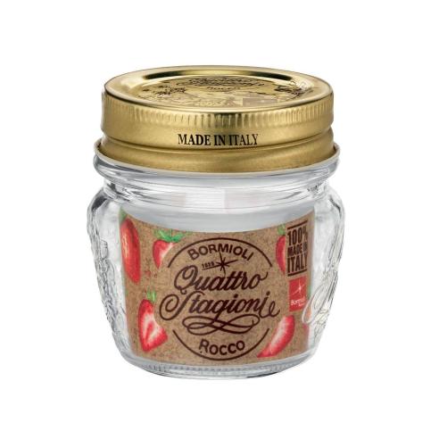 Bormioli - Set 3 Capsule a vite 4 stagioni in metallo diametro 56 mm