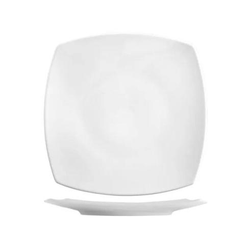 Saturnia - Piatto frutta singolo quadrato in ceramica linea Tokio da 21 cm