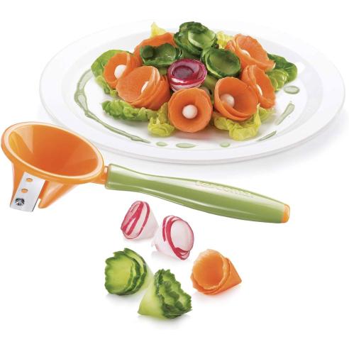 Tescoma - Temperino affettaverdure con manico in plastica linea Presto