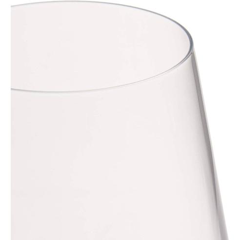 Crystal Bohemia - Set 6 Bicchieri calici da vino in vetro linea Strix da 580 ml