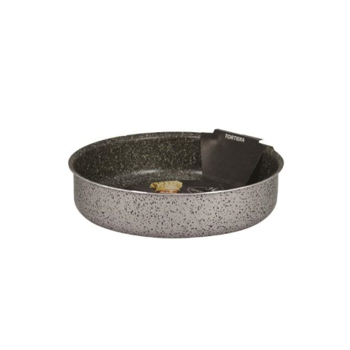 Tortiera in alluminio antiaderente con maniglia New Idra 16 cm