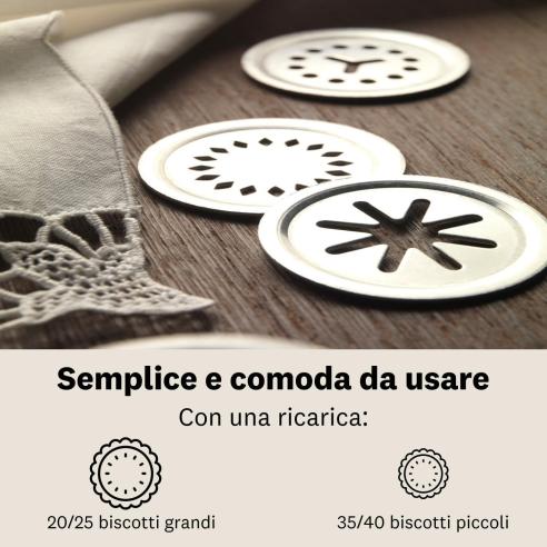 Marcato - Macchina per biscotti Biscuits in alluminio anodizzato