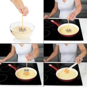 Tescoma - Set 4 Stampi per frittelle linea Delicia 2