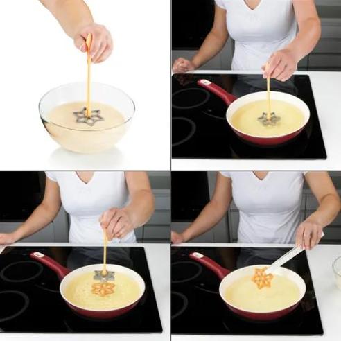 Tescoma - Set 4 Stampi per frittelle linea Delicia