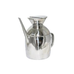Oliera con dosatore salvagoccia in acciaio Inox da 700 ml