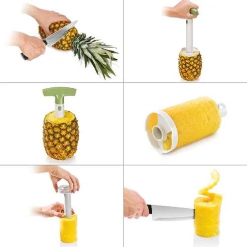 Tescoma - Affetta ananas in plastica linea Handy